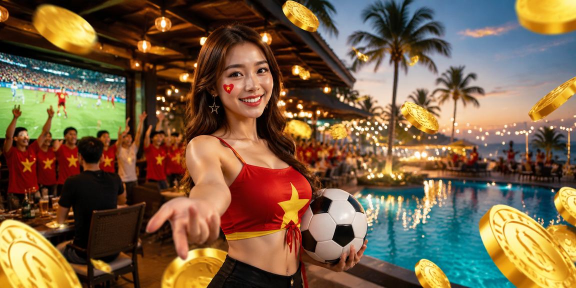 Người hâm mộ bóng đá Việt Nam theo dõi trận đấu và đặt cược tại Nha Trang
